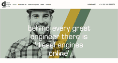 Desktop Screenshot of dieselenginesonline.com